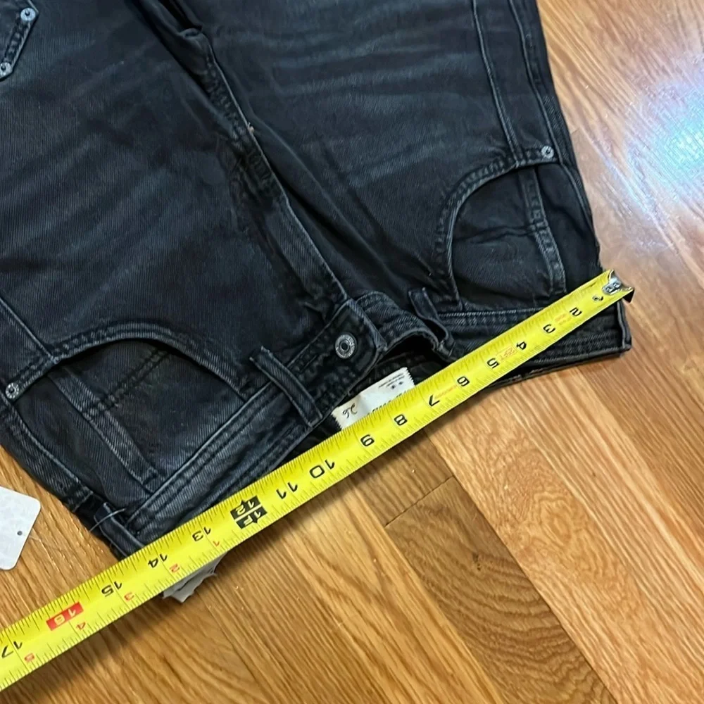 Free People  Loren High Rise Carpenter Barrel Jean in Moonlit Size 26 NWT